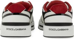 Dolce&Gabbana Low-Top Sneaker - Leather And Mesh Sneaker - Gr. 40 (EU) - in Weiß - für Damen