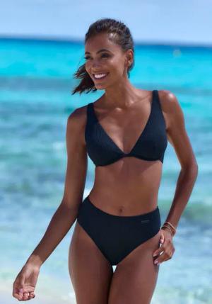 ELBSAND Bügel-Bikini Damen schwarz Gr.44 Cup E