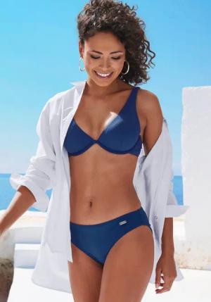 VENICE BEACH Bikini-Hose Damen blue Gr.42