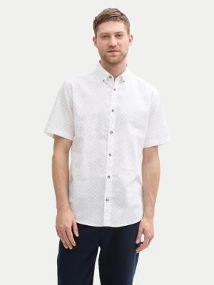 Tom Tailor Hemd 1045099 Weiß Regular Fit