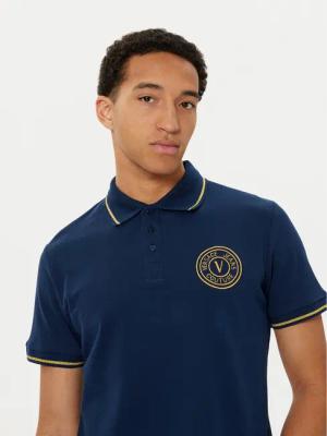 Versace Jeans Couture Poloshirt 78GAGT00 Dunkelblau Regular Fit