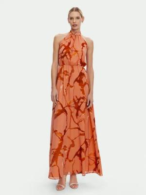ARTIGLI Abendkleid ACAB001759 Orange Regular Fit