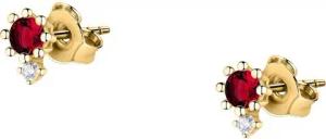 Live Diamond Paar Ohrstecker Live Diamond Damen-Ohrstecker 2 Farbstein