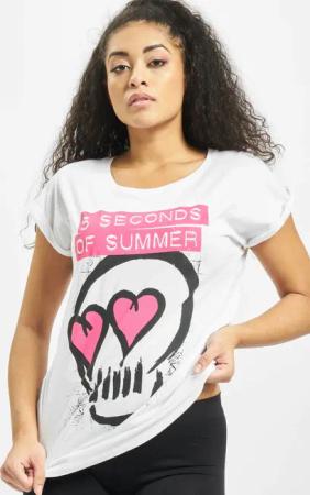 Mister Tee Ladies Five Seconds of Summer Skull