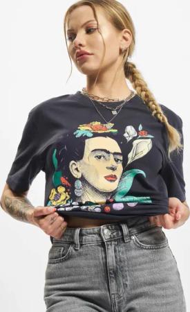 Merchcode Ladies Frida Kahlo Flower Tee