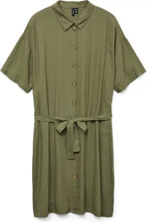 Vero Moda Blusenkleid "VMTHEA SS SHORT SHIRT DRESS WVN NOOS"