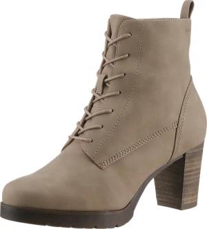 Tamaris Schnürstiefelette, Trichterabsatz, Stiefelette, Businessmode in veganer Verarbeitung