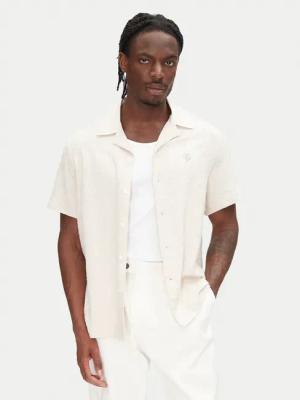 Filling Pieces Hemd Resort 9179980 Écru Regular Fit