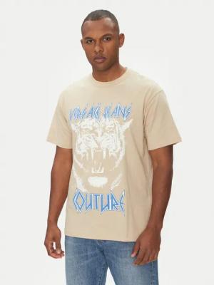 Versace Jeans Couture T-Shirt 78GAHT06 Beige Regular Fit
