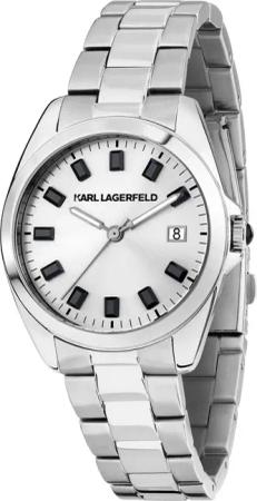 KARL LAGERFELD Uhr R0553101514 Silberfarben