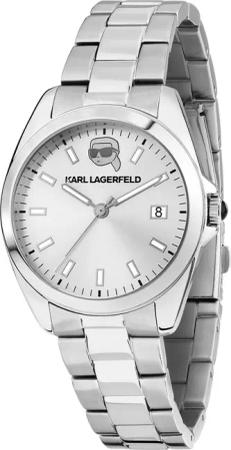 KARL LAGERFELD Uhr R0553101517 Silberfarben