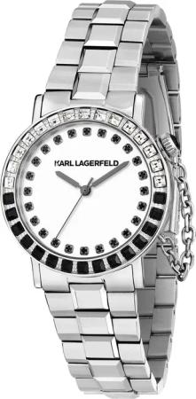 KARL LAGERFELD Uhr R0553100501 Silberfarben
