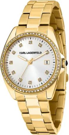 KARL LAGERFELD Uhr R0553101505 Goldfarben
