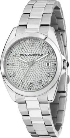 KARL LAGERFELD Uhr R0553101509 Silberfarben