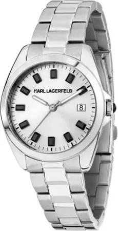 KARL LAGERFELD Uhr R0553101514 Silberfarben