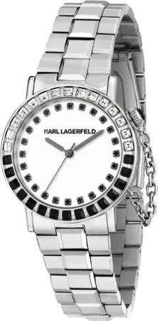 KARL LAGERFELD Uhr R0553100501 Silberfarben