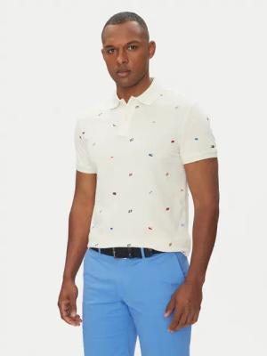 Tommy Hilfiger Poloshirt Critter MW0MW39044 Beige Regular Fit