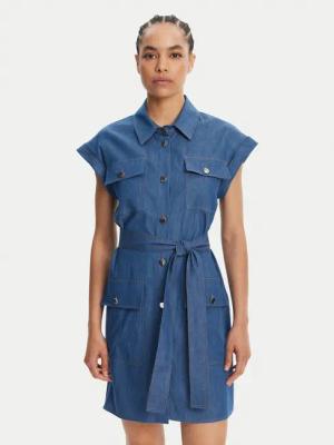 Liu Jo Jeanskleid WA5509 D4695 Blau Regular Fit