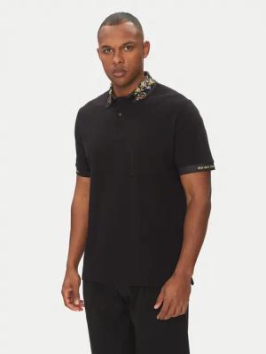 Versace Jeans Couture Poloshirt 78GAGT04 Schwarz Regular Fit