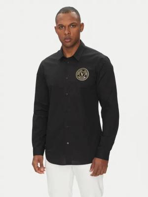 Versace Jeans Couture Hemd 78GALYS1 Schwarz Slim Fit