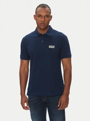 Versace Jeans Couture Poloshirt 78GAGT08 Dunkelblau Regular Fit