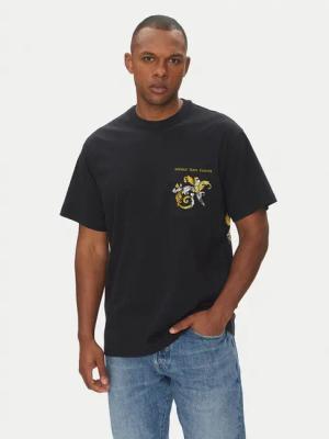 Versace Jeans Couture T-Shirt 78GAH6RB Schwarz Regular Fit