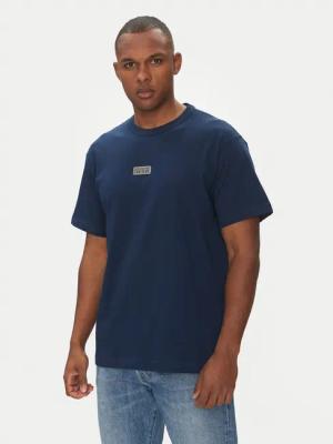 Versace Jeans Couture T-Shirt 78GAHT08 Dunkelblau Regular Fit