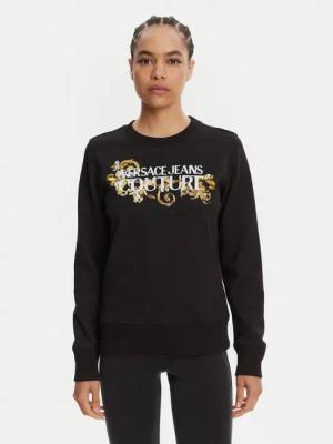 Versace Jeans Couture Sweatshirt 78HAIC06 Schwarz Regular Fit