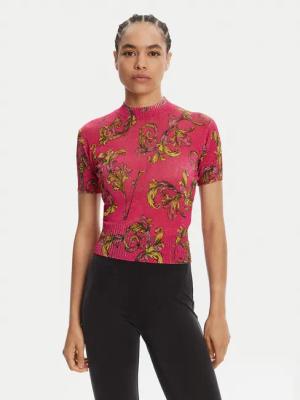 Versace Jeans Couture Pullover 78HAFM07 Rosa Slim Fit