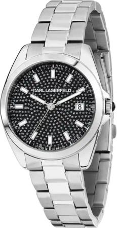 KARL LAGERFELD Uhr R0553101508 Silberfarben