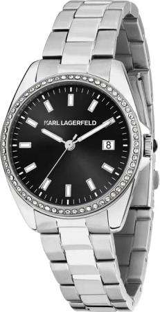 KARL LAGERFELD Uhr R0553101511 Silberfarben