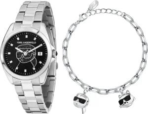 KARL LAGERFELD Uhr R0553101516 Silberfarben