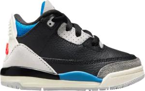 Jordan 3 Retro Og (td) Sneaker Kids Schwarz