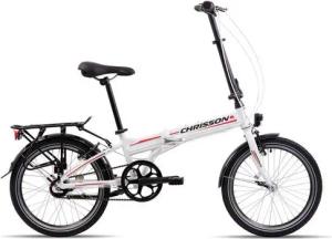 Chrisson Faltrad Foldrider 3.0, 7 Gang, Nabenschaltung, Klapprad 20 Zoll 155 - 190 cm Klappfahrrad 7 Gang Nabenschaltung