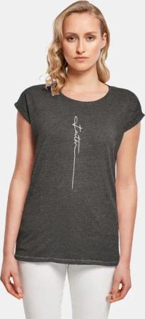 Merchcode Ladies Faith Extended Shoulder Tee
