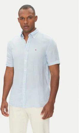 Tommy Hilfiger Hemd MW0MW35207 Himmelblau Regular Fit