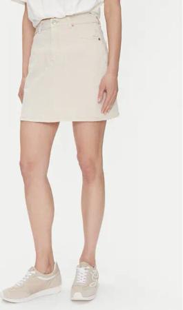 Vero Moda Jeansrock Tessa 10301536 Écru Regular Fit