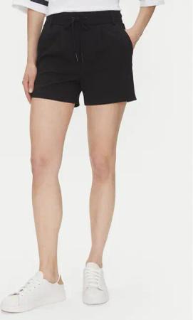 ONLY Stoffshorts Poptrash 15127107 Schwarz Regular Fit