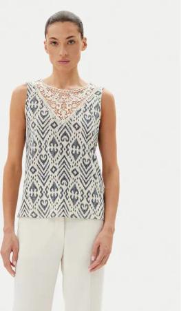 JDY Top Dodo 15296246 Écru Regular Fit