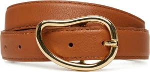 Pieces Damengürtel Pcsigne Jeans Belt 17156585 Braun