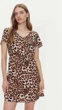 Vero Moda Kleid für den Alltag Easy Joy 10307990 Braun Regular Fit