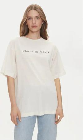 Vero Moda T-Shirt Taz Hailey 10337839 Weiß Regular Fit