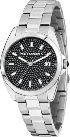 KARL LAGERFELD Uhr R0553101508 Silberfarben