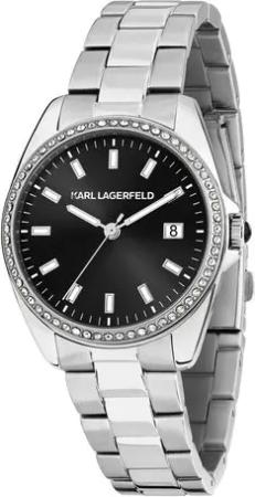 KARL LAGERFELD Uhr R0553101511 Silberfarben