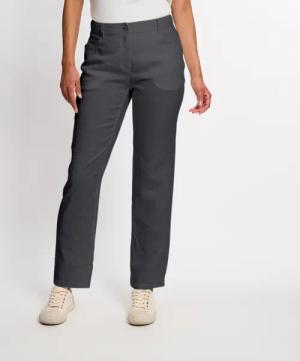 Leinenhose "Kim", lakritz 42
