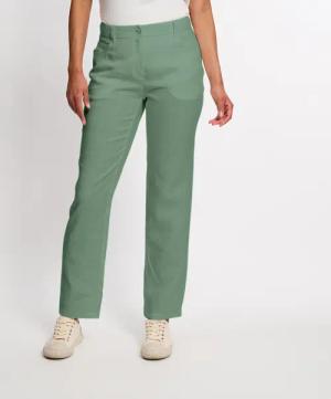 Leinenhose "Kim", lorbeer 46