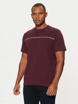 Tom Tailor T-Shirt 1037803 Dunkelrot Regular Fit