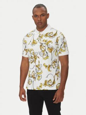 Versace Jeans Couture Poloshirt 78GAG6S0 Weiß Regular Fit