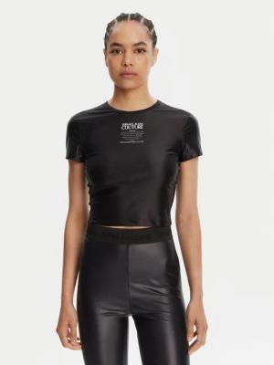 Versace Jeans Couture T-Shirt 78HAH6A2 Schwarz Slim Fit
