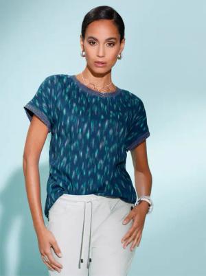 Druckbluse